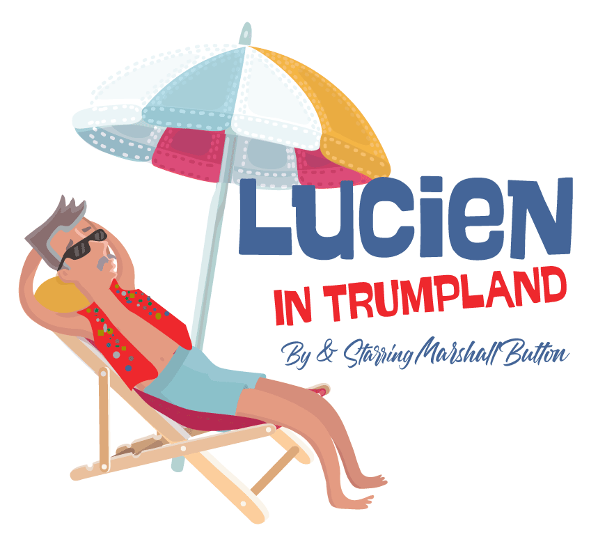 Lucein on beach Illustration